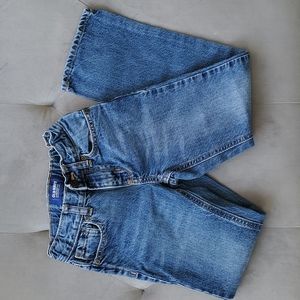 Loose Bootcut Slim Girls Blue Jeans Size 7 EUC No Stretch